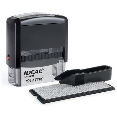 Штамп самонаборный  5стр 58*22 TRODAT IDEAL TYPO с одной кассой ассорти, арт. 4913/168227/154356