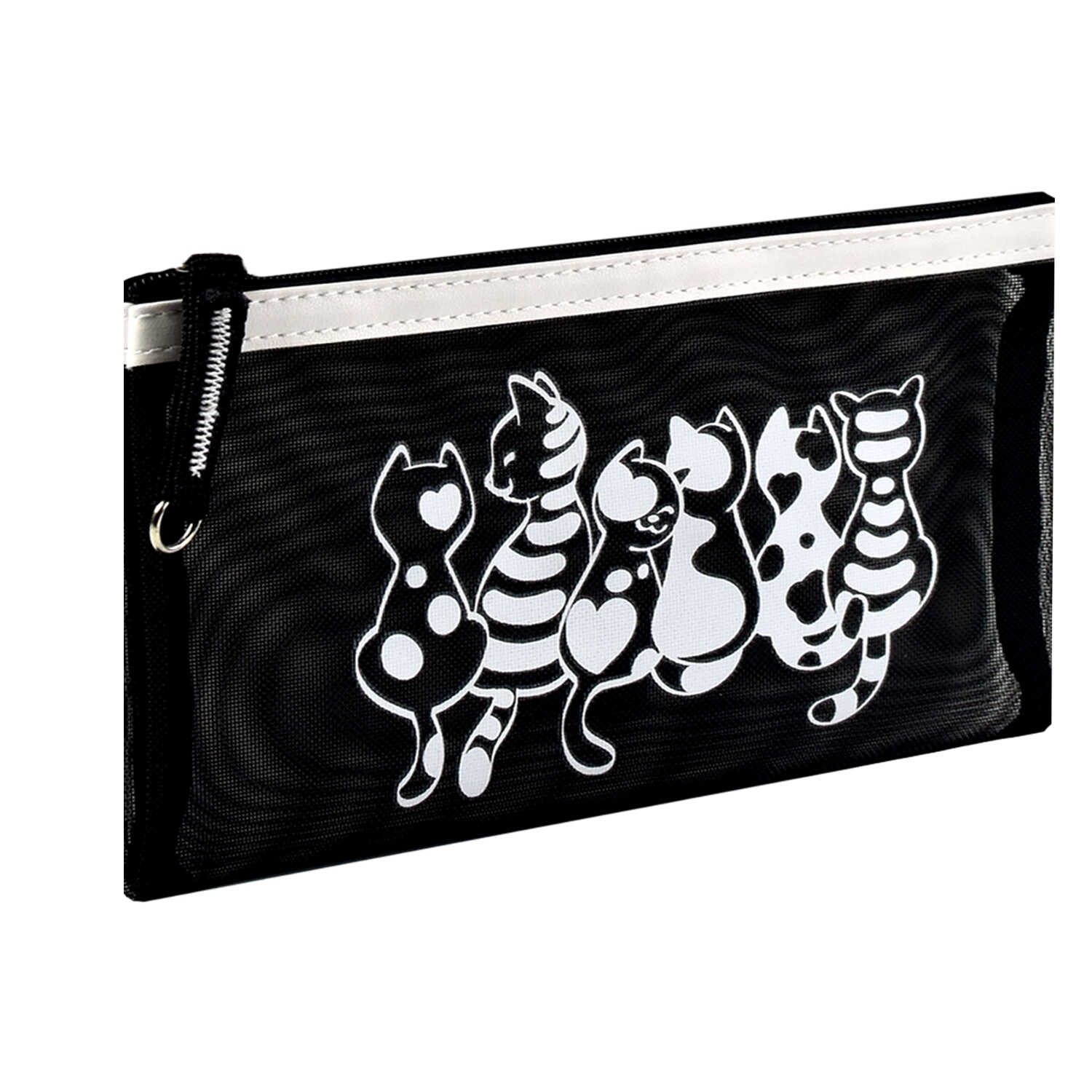 Пенал-косметичка 1 отделение ФЕНИКС Коты, арт. 53914