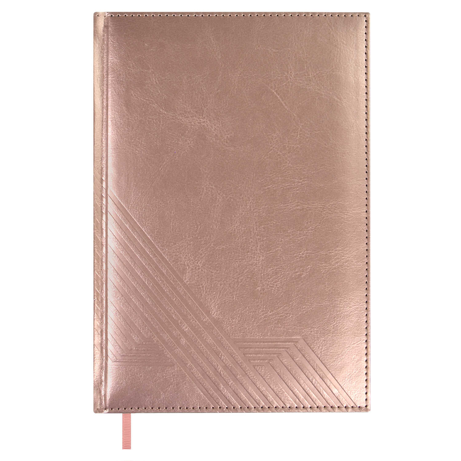 Ежедневник недатированный А5 ФЕНИКС Escalada Сариф искусственная кожа металлик розовый, арт. 63954