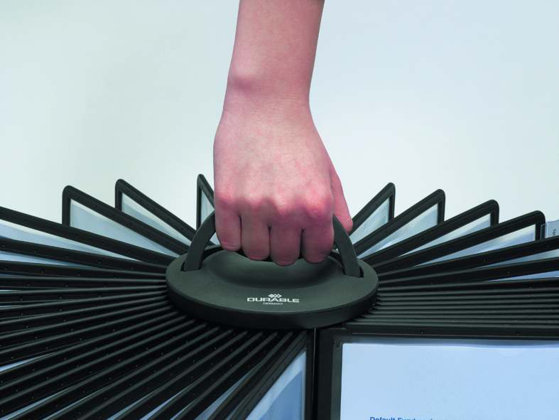 Демопанель DURABLE Sherpa черная 5шт/компл, арт. 5633