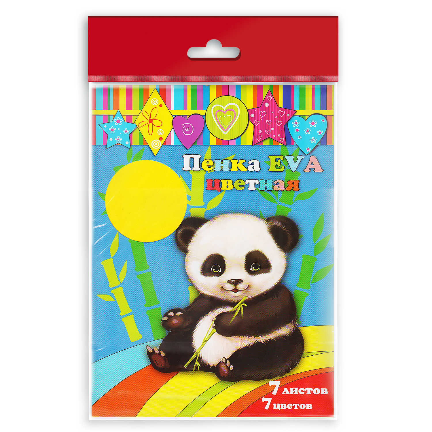 Пенка EVA А4  7цв 7л ФЕНИКС, арт. 34001/25