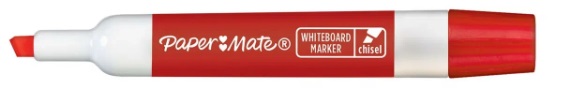 Маркер для доски красный скошенный 5мм PAPER MATE, арт. 2084310