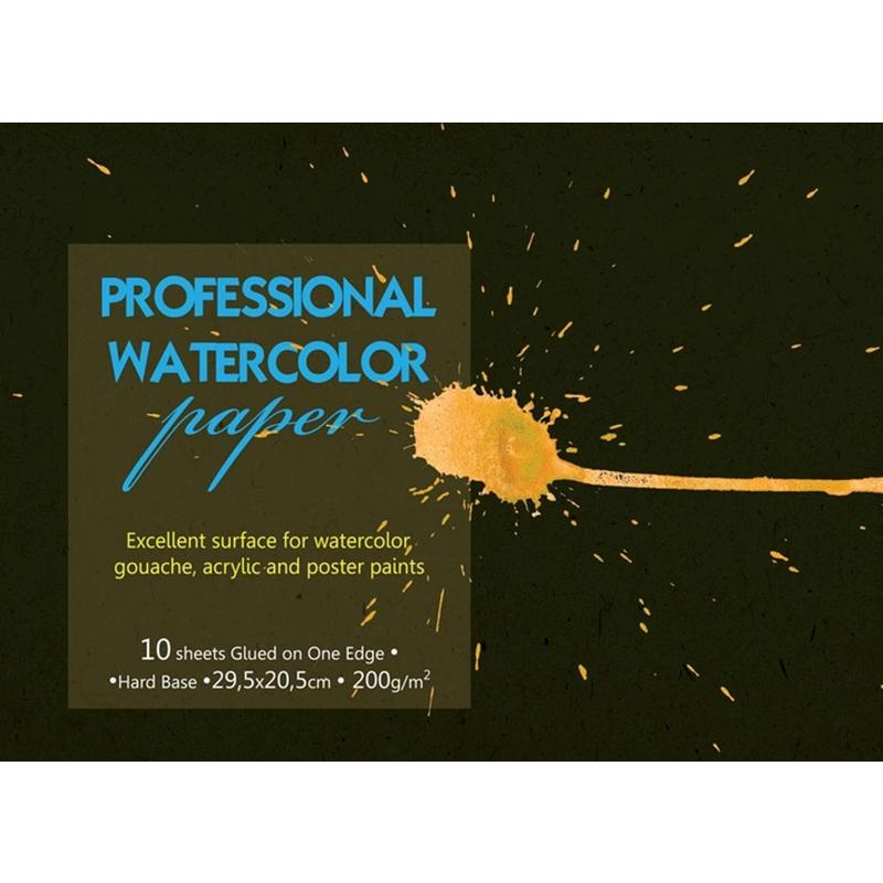 Альбом для акварели А4 10л 200г/м2 KROYTER Aquarelle , арт. 05657