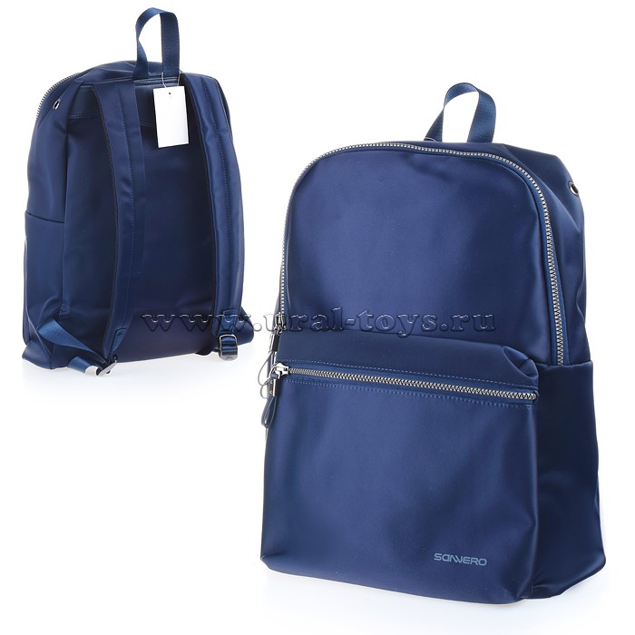 Рюкзак подростковый TRAVELINGSHARE синий мягкий уплотненная спинка, арт. BP89830