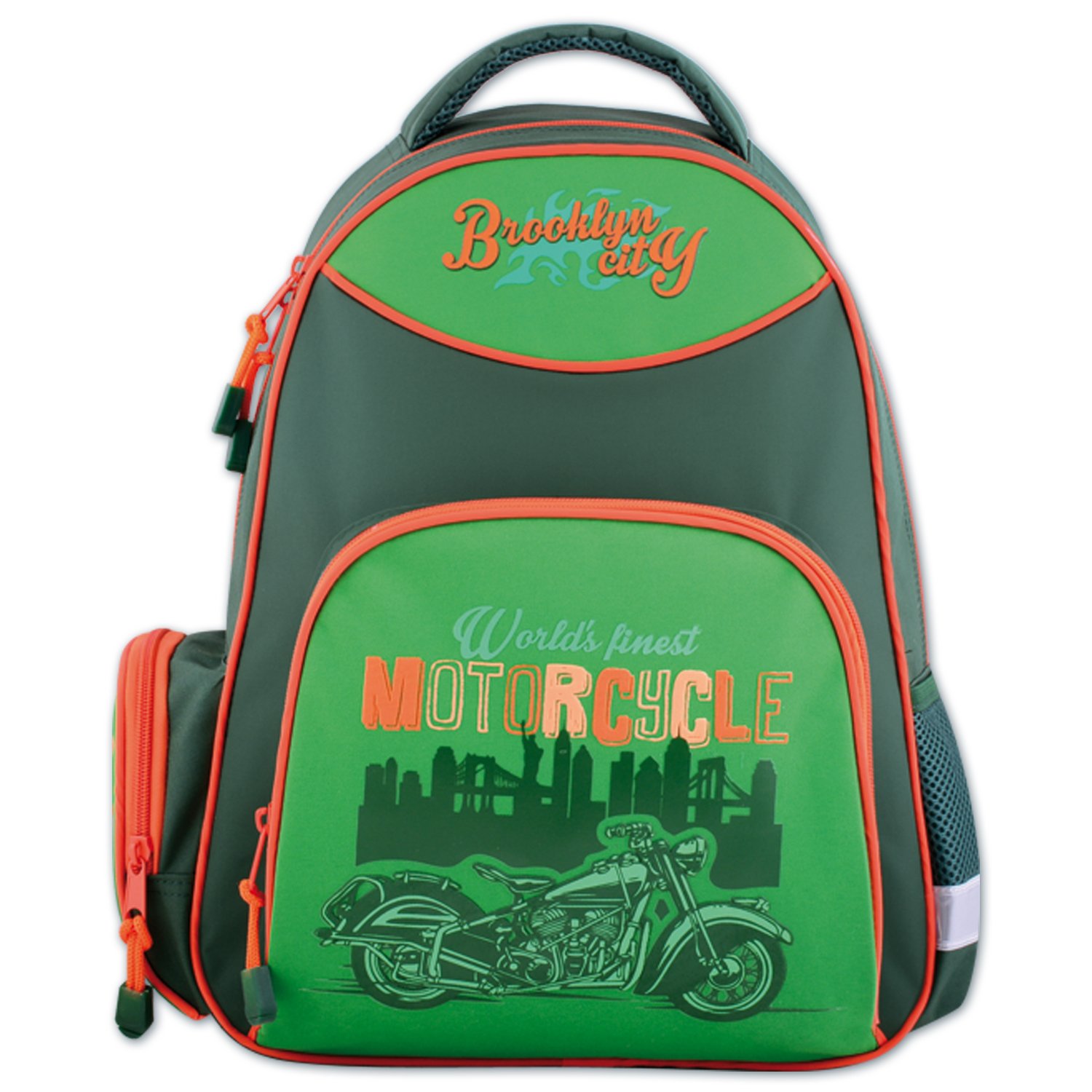 Рюкзак школьный ФЕНИКС Мотомир мягкая уплотненная спинка, арт. 39947