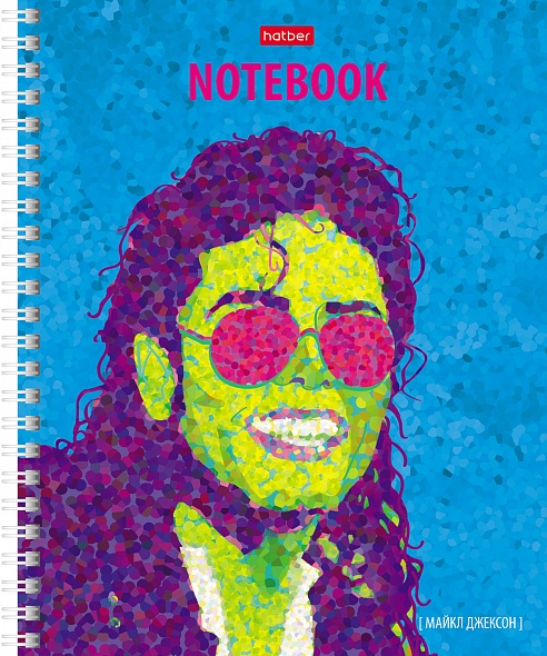 Тетрадь А5 48л клетка спираль ХАТБЕР Люди эпохи, арт. 48Т5мтлВ1гр