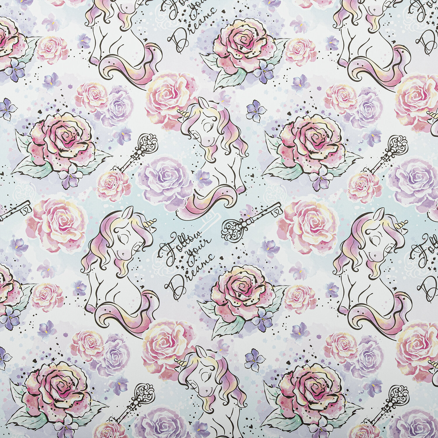 Бумага упаковочная 70*100 ЗОЛОТАЯ СКАЗКА For Kids ассорти, арт. 591918