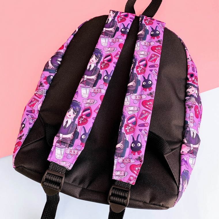 Рюкзак молодежный Уенздей фиолетовый, арт. РК-97