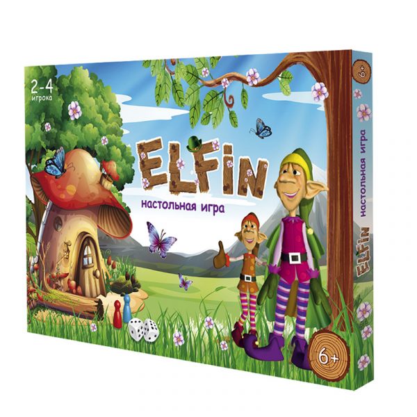 Игра-ходилка с фишками Elfin STRATEG, арт. 30512