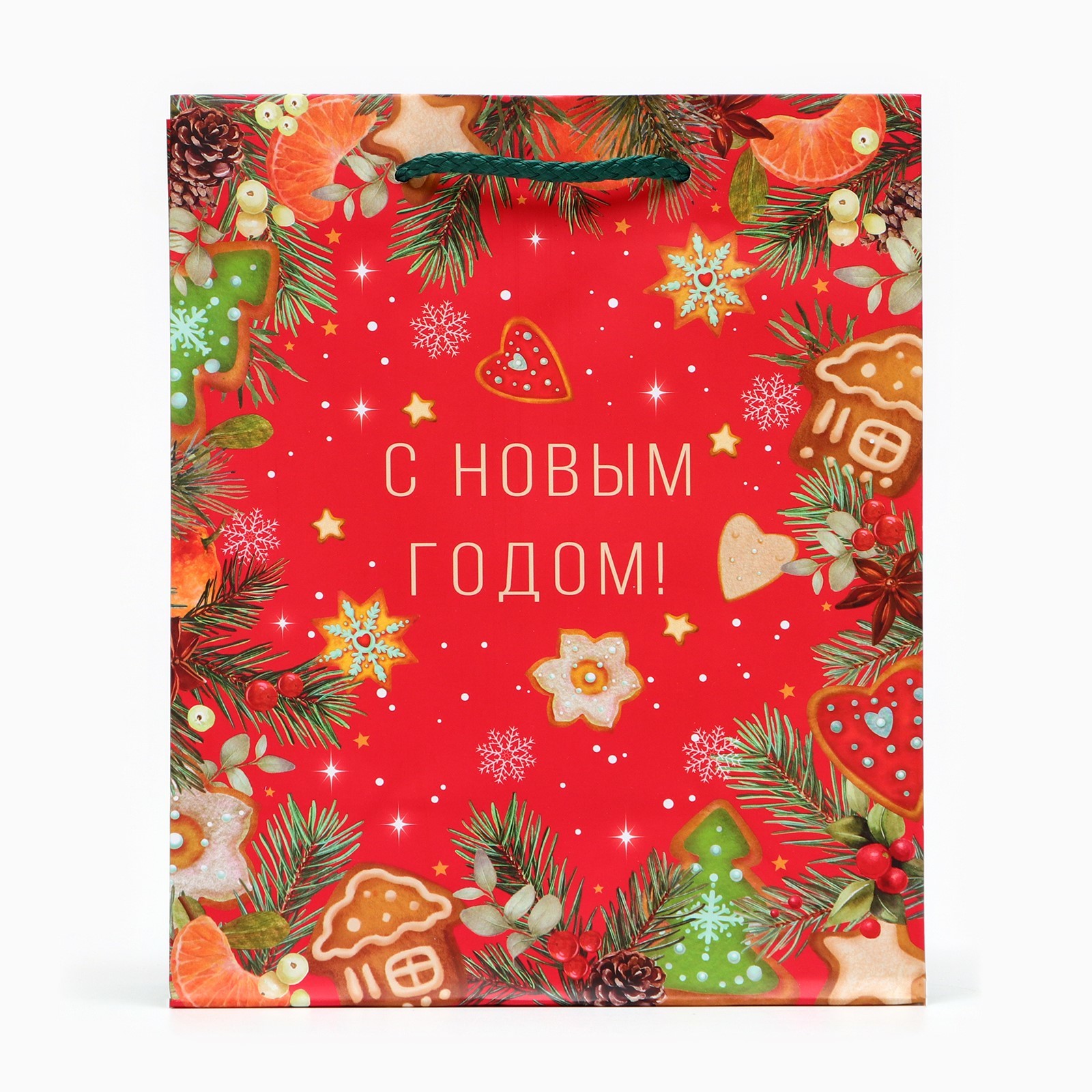 Пакет подарочный 18*22,3 АРТ ДИЗАЙН С Новым годом!, арт. 10544198/0192.199