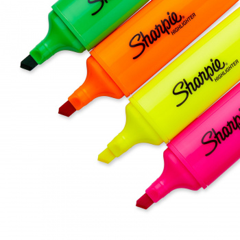 Маркер текстовой 1-5мм SHARPIE Fluo XL цвет ассорти, арт. 1825662