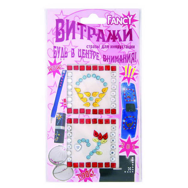 Стразы для инкрустации мобильного телефона Витражи FANCY CREATIVE, арт. FD060001