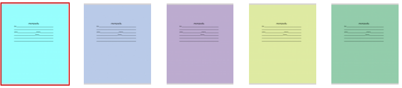 Тетрадь А5 12л крупная клетка PROFIT Школьная классика, арт. 12-9124