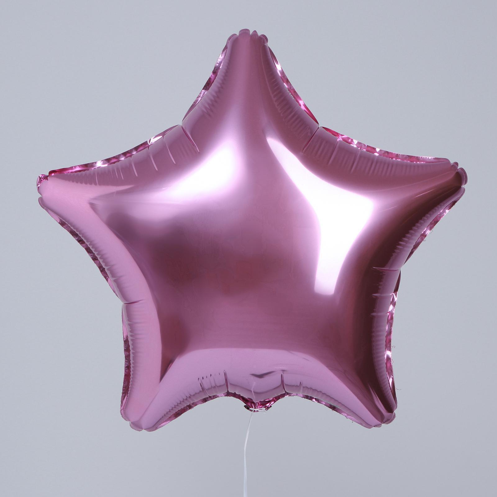 Шар фольгированный 19" Звезда LETI фламинго, арт. 5243424