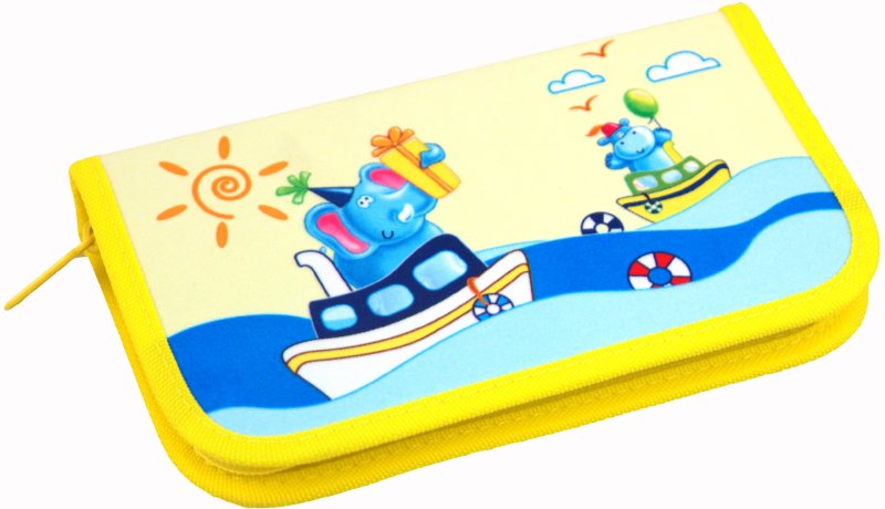 Пенал 1 отделение с наполнением TIGER Smart Kids, арт. 1632/TG